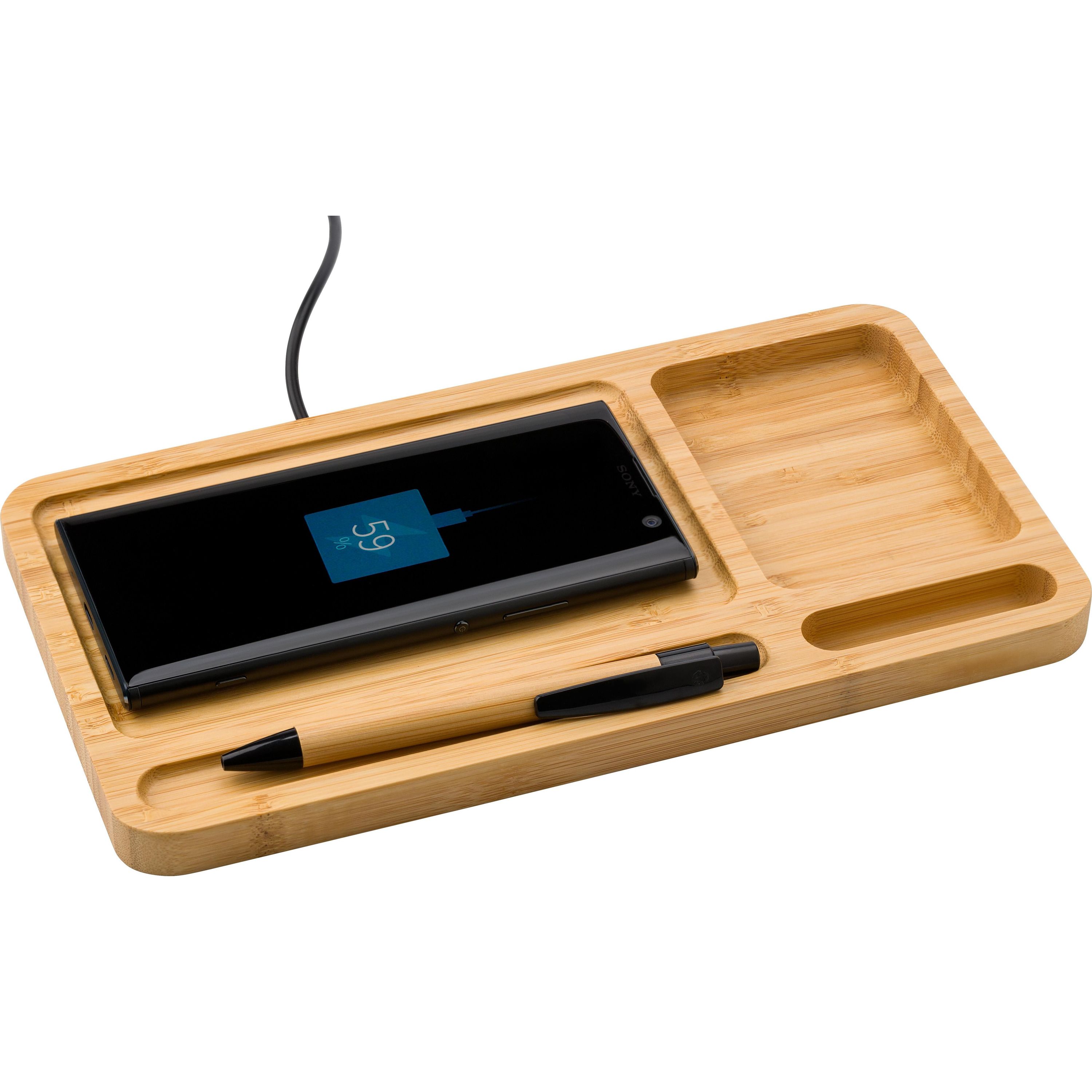 Schreibtisch-Organizer aus Bambus Faye - bambus-70