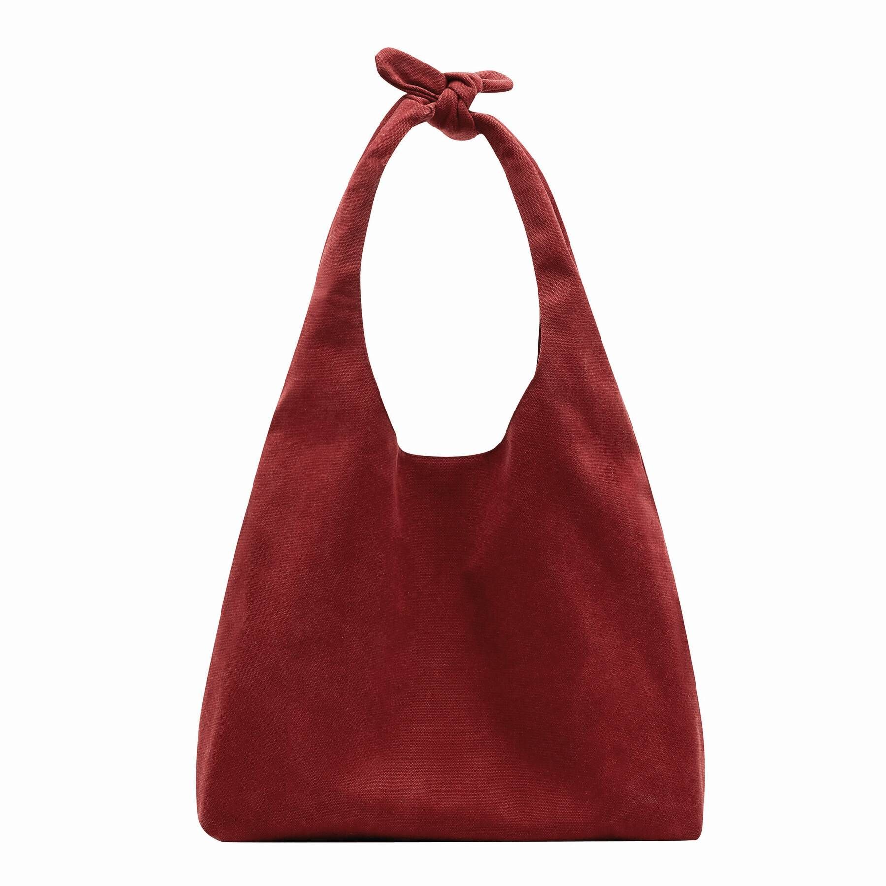 Strandtasche MENORCA - dunkelrot-745