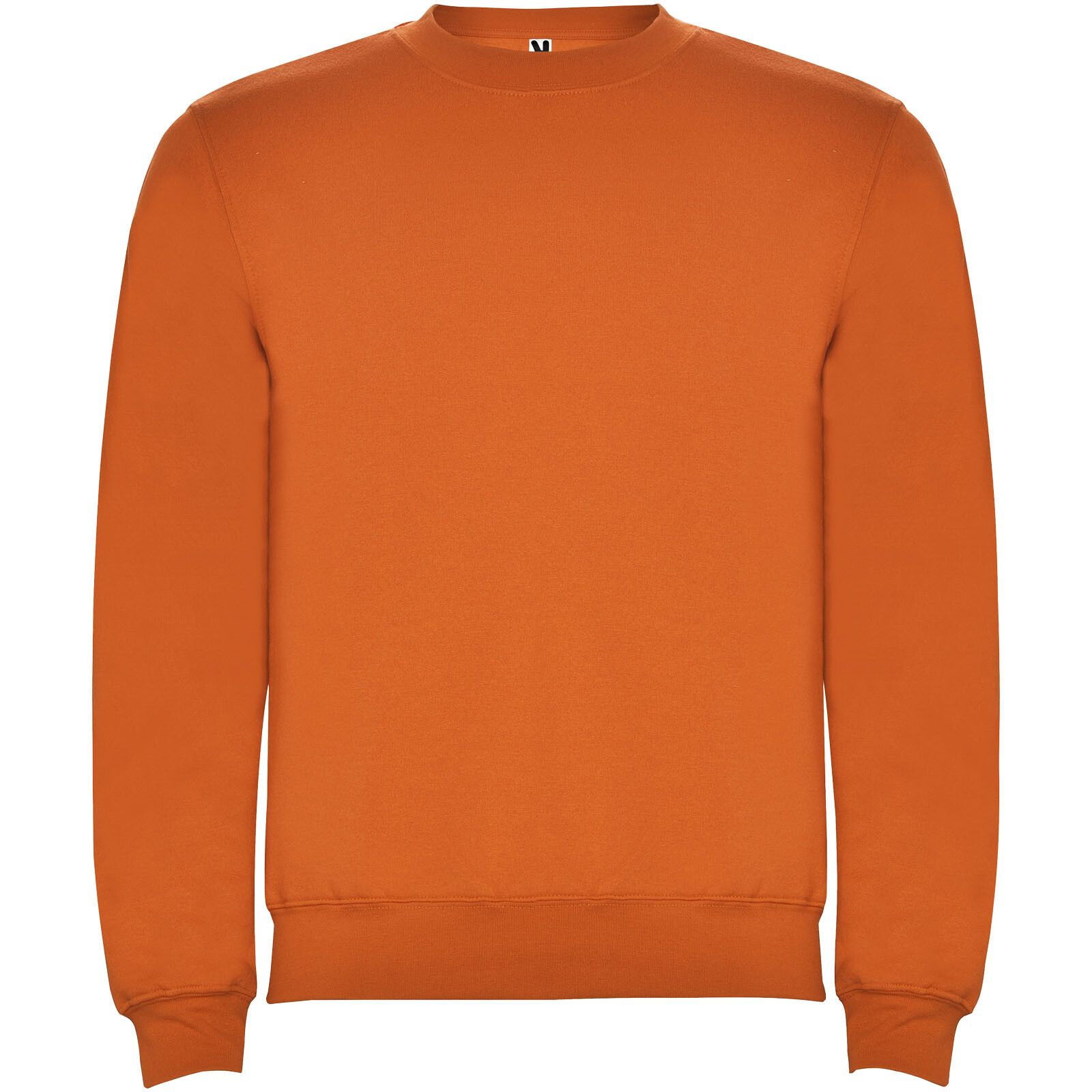 Clasica Sweatshirt mit Rundhalsausschnitt  - orange - 3XL-891