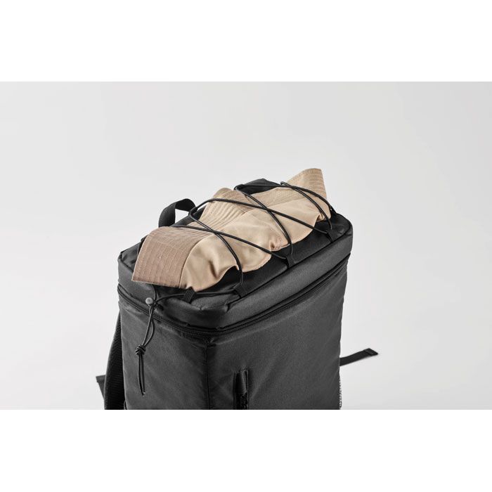 Kühlrucksack 600D RPET MAFRIO - schwarz-249