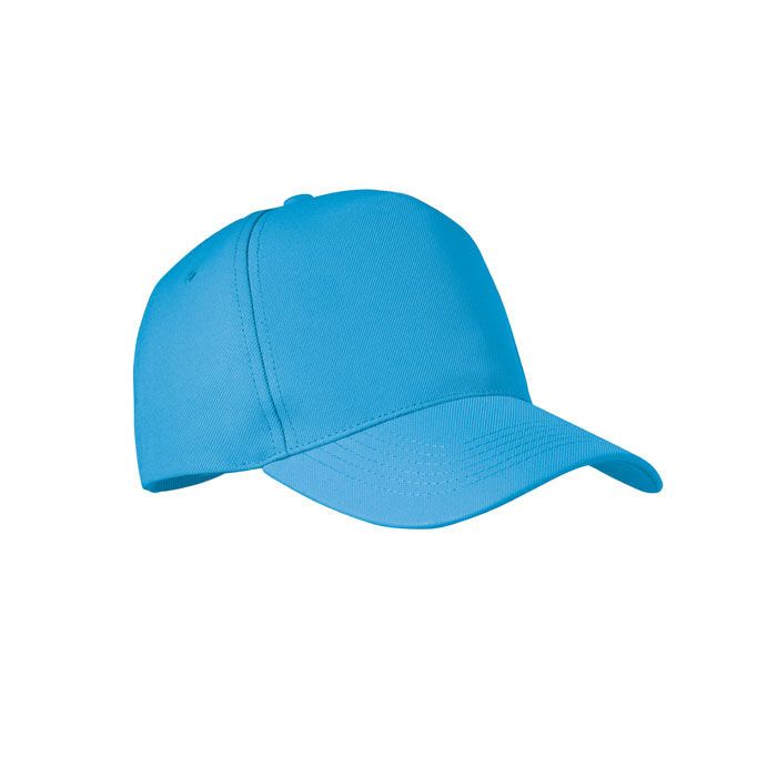 RPET Baseball Kappe 5 Panels SENGA - türkis-958