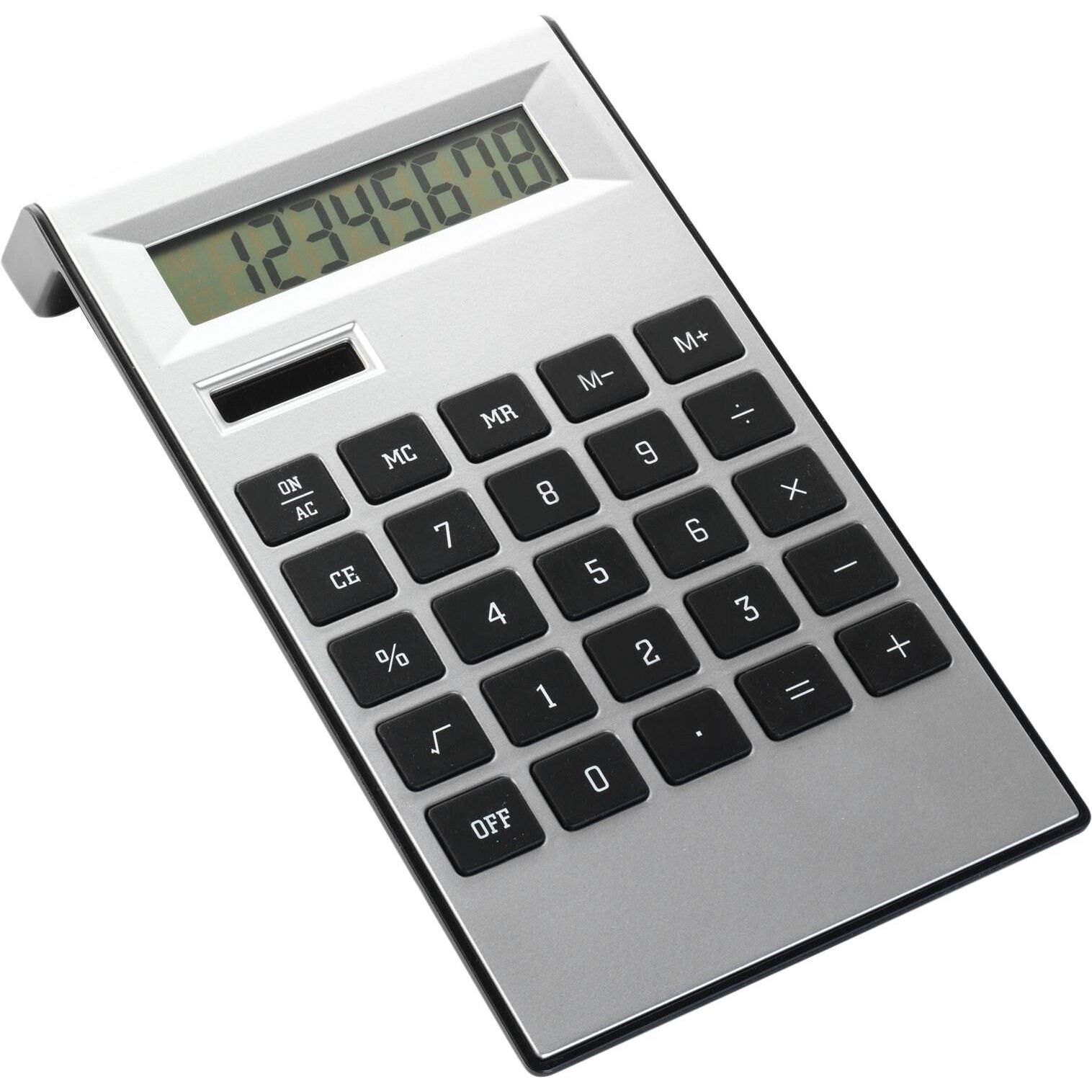 Tischrechner aus ABS-Kunststoff Murphy - schwarz - silber-124