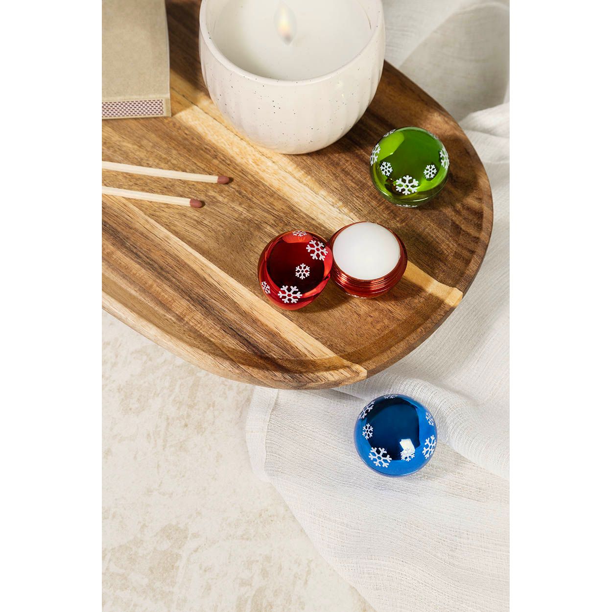 Lapplox Weihnachts-Lippenbalsam - blau-675
