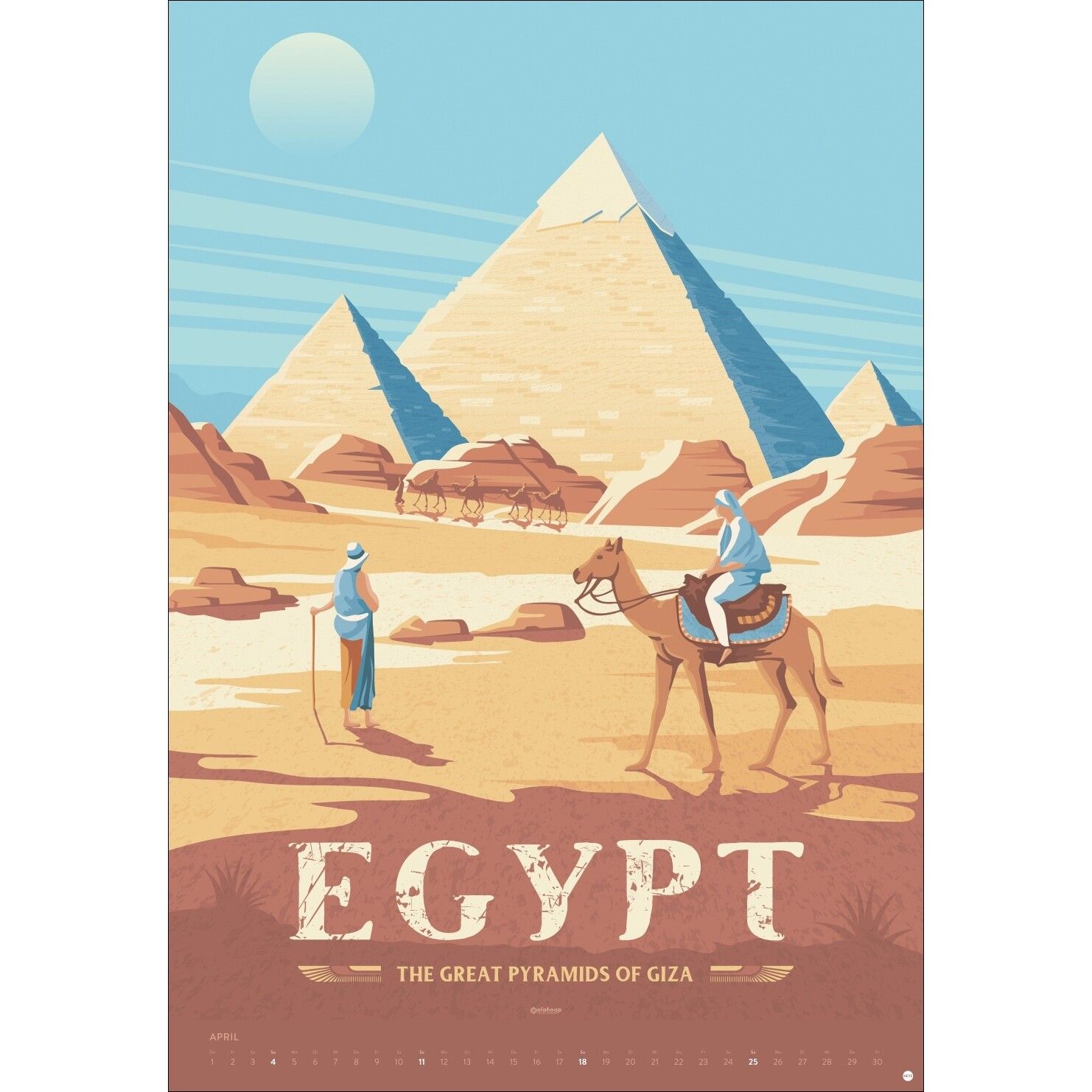 Travel the World Posterkalender-403