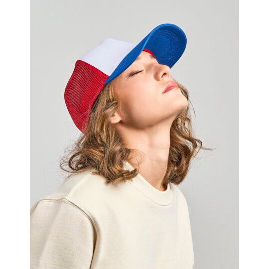 Rapper Cotton-S Cap - white - red-713