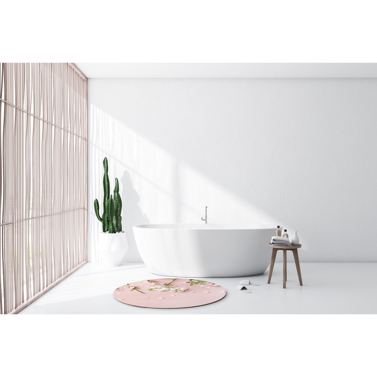Sublimations-Badematte Rontry - natur-765