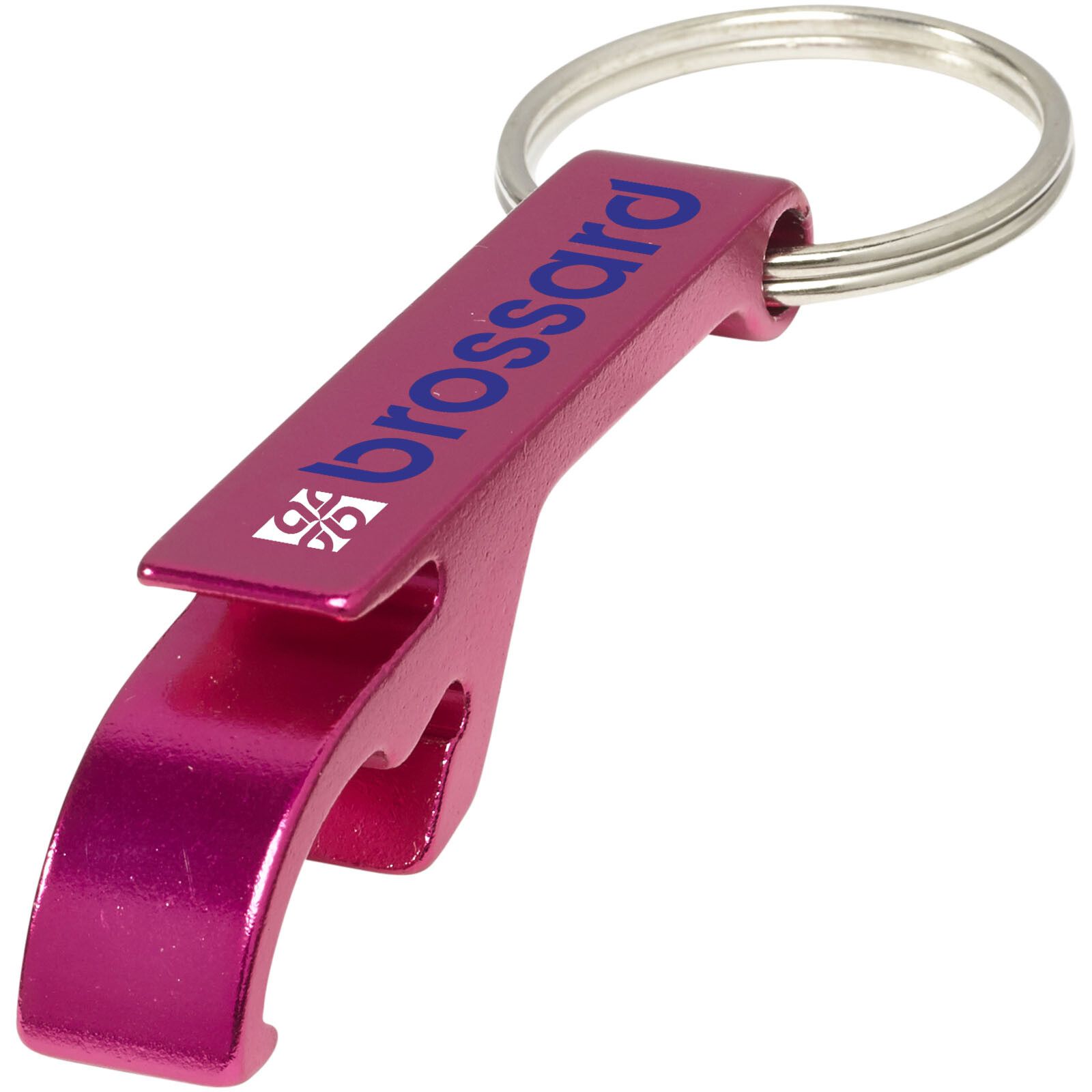 Tao Schlüsselanhänger mit Flaschen- und Dosenöffner - magenta-417