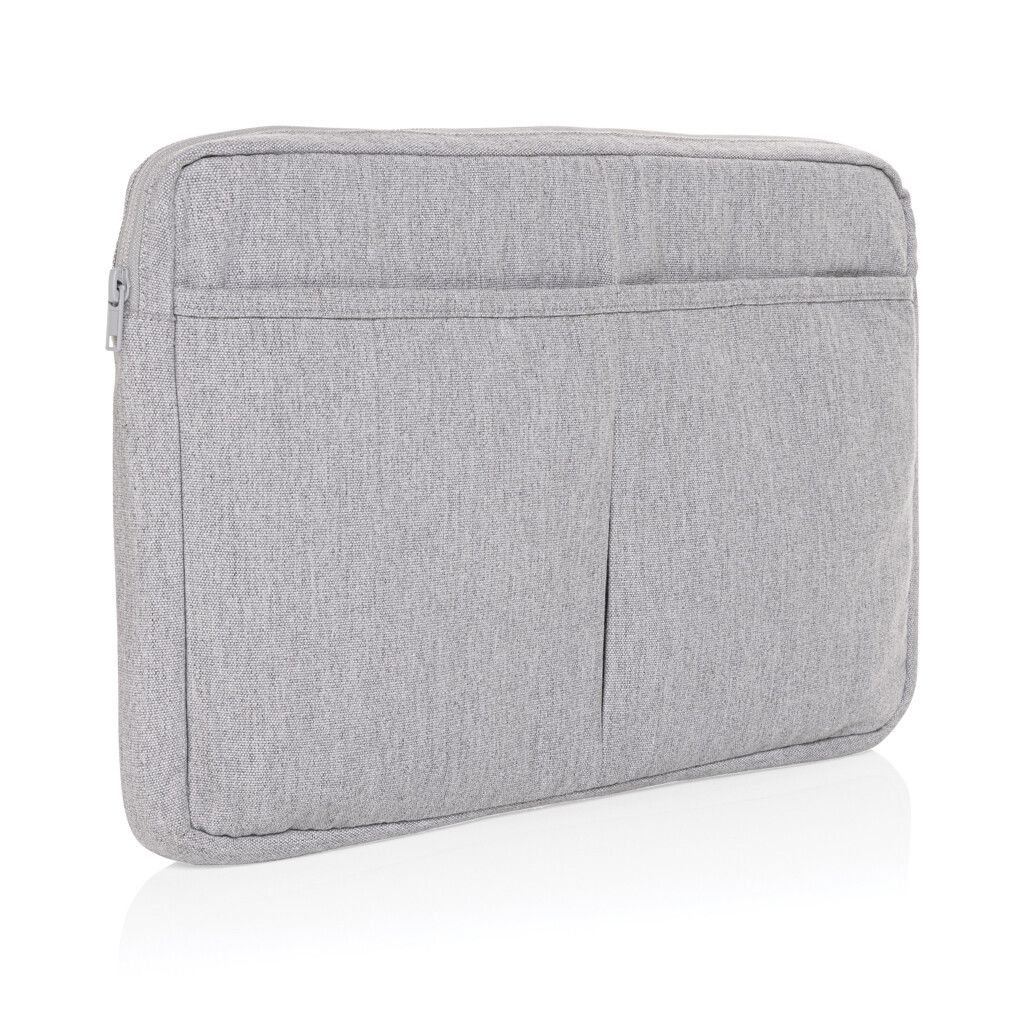 Laluka AWARE™ 15,6" Laptoptasche aus recycelter Baumwolle - grau-704