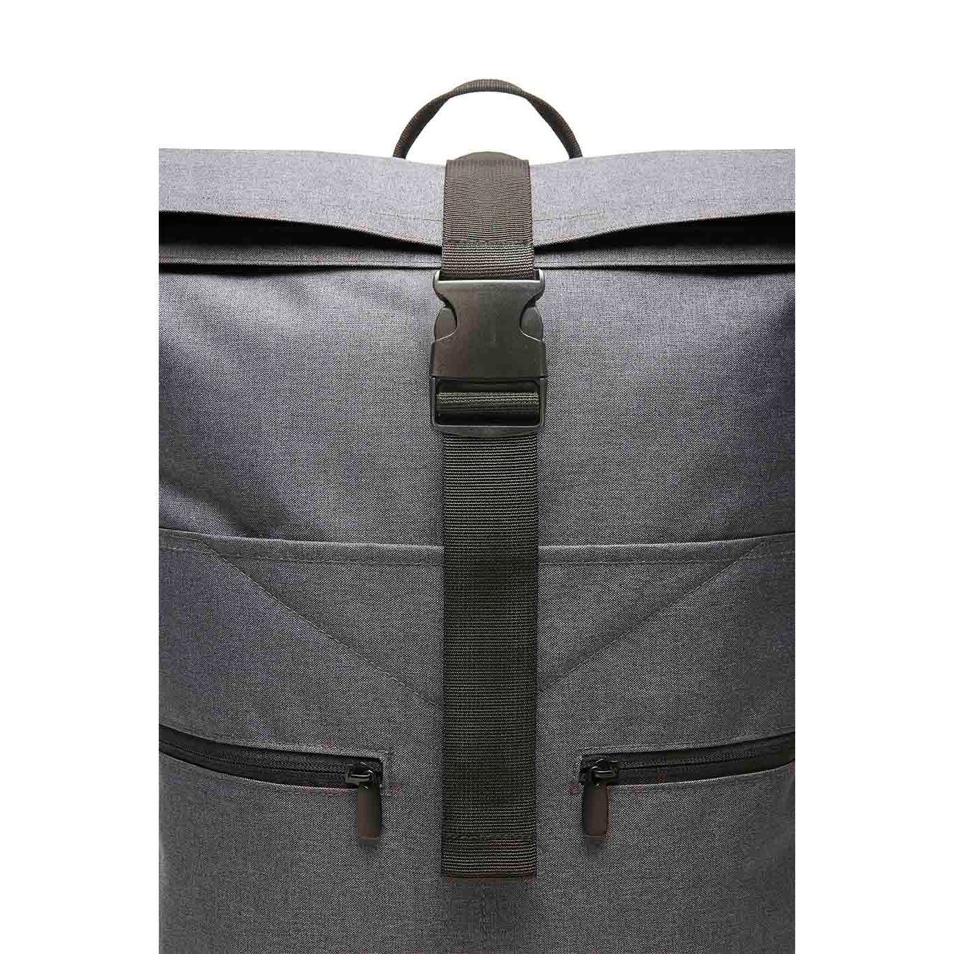 Notebook-Rucksack FASHION - blau-grau meliert-893