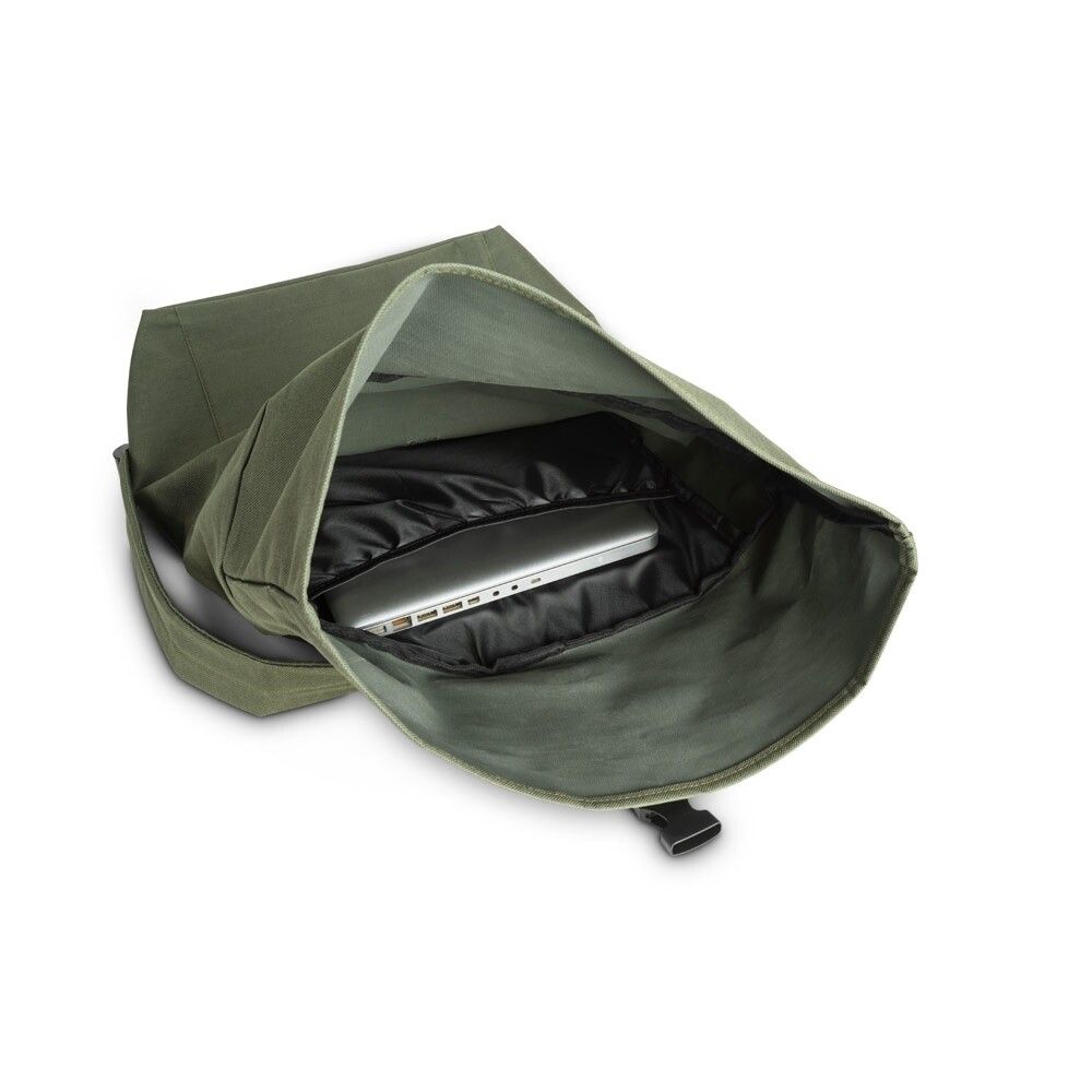 ATENAS Laptop-Rucksack aus 600D mit 210D Innenfutter 17.3" - dunkelgrün-277