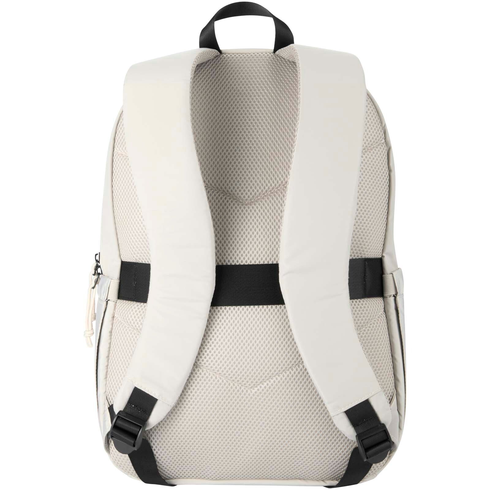 Puffer 15,6" GRS recycelter Laptoprucksack 18L - sandstone-206