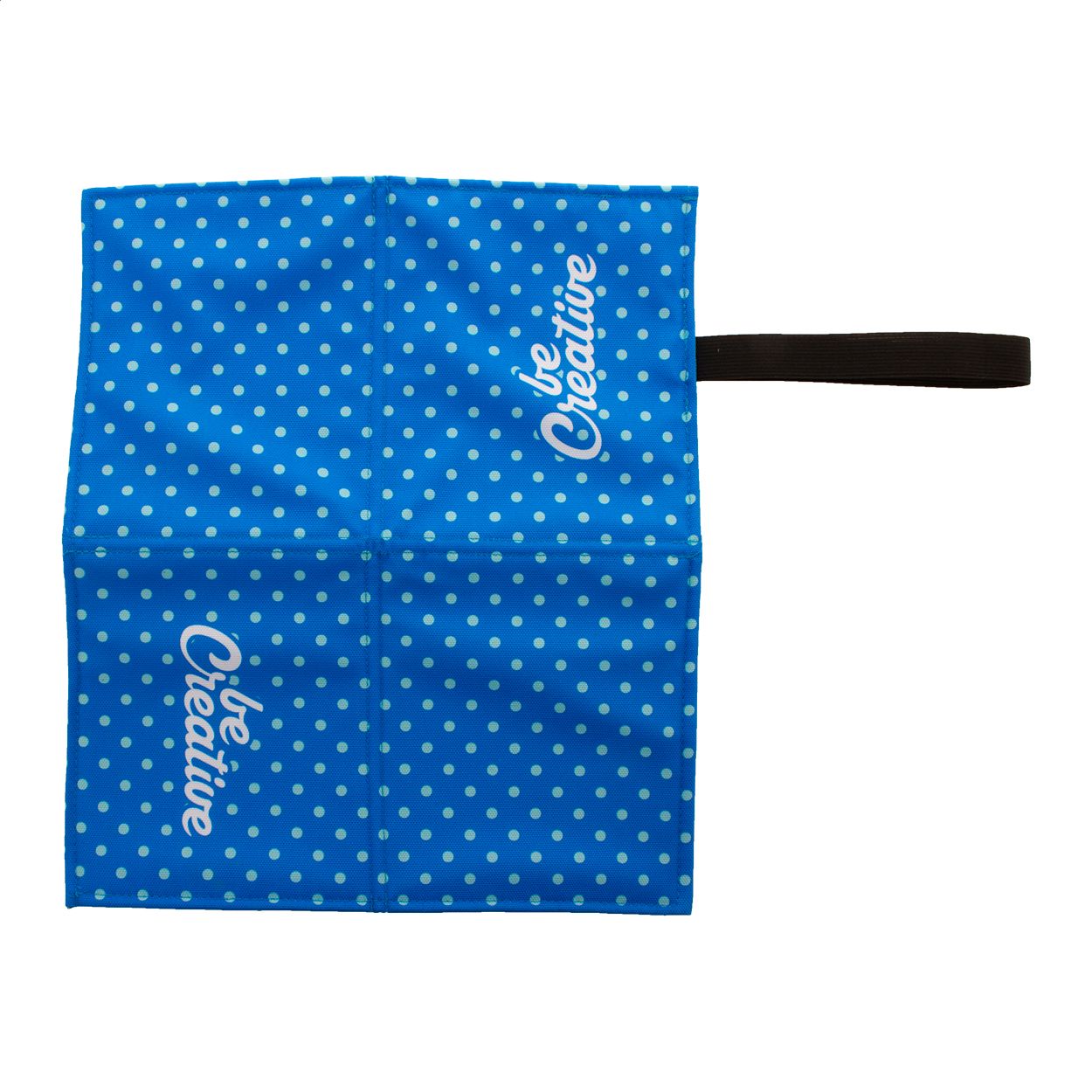 Fanseat Fold Individuelles RPET Sitzkissen - schwarz - weiß-487