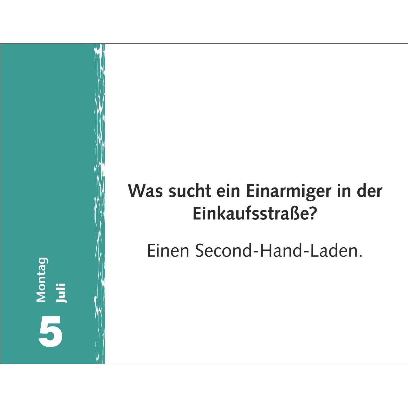 Witzirin Tagesabreißkalender-726