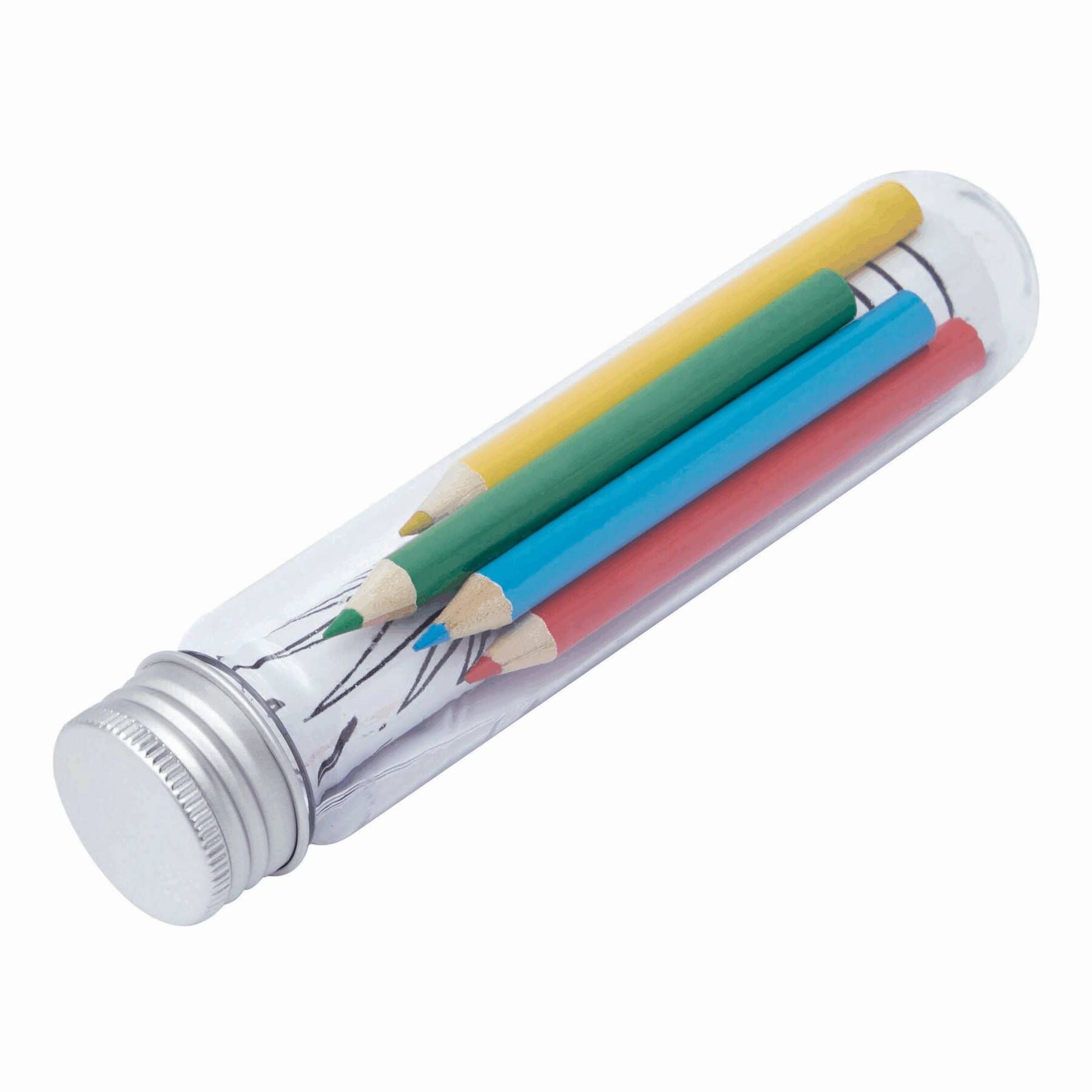 Malset TUBY - silber - transparent-508