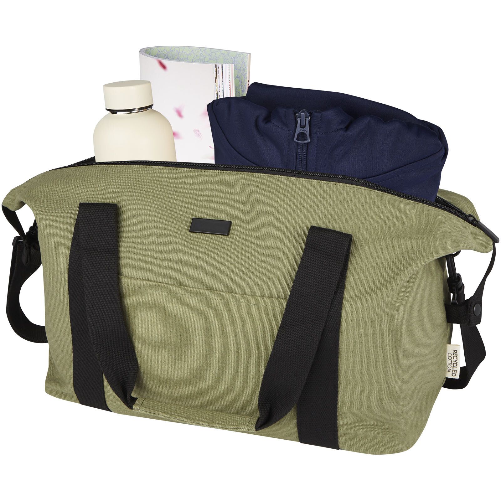 Joey Reisetasche aus GRS recyceltem Canvas 25 L - olive-906