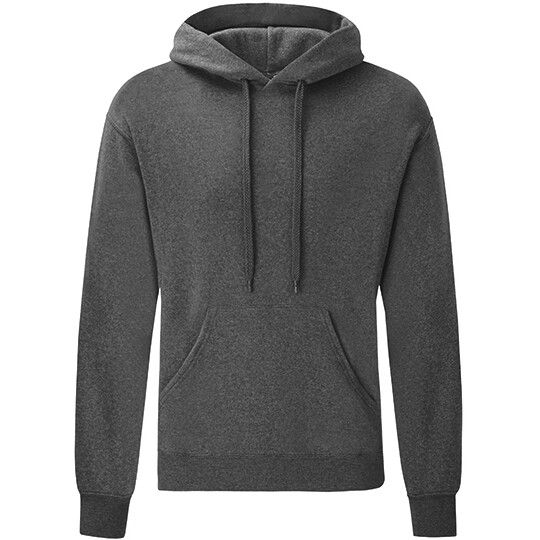 Classic Hooded Sweat - dark heather grey-415