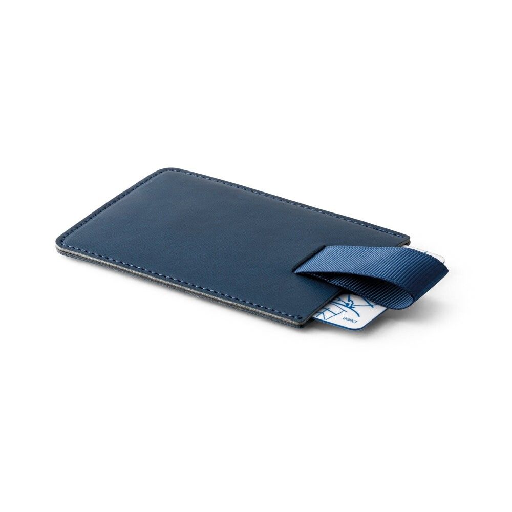 POPPY RFID-blockierender PU-Kartenhalter - blau-205
