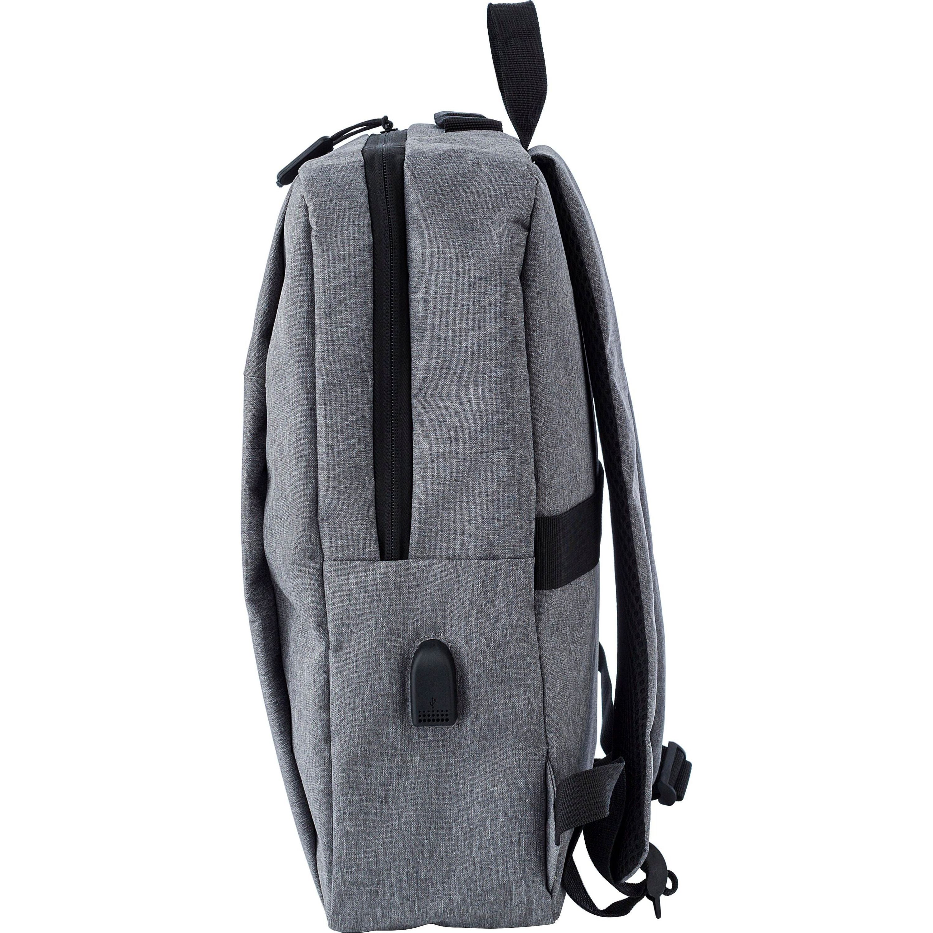 Polyester (600D) Rucksack Carlito - grau-720