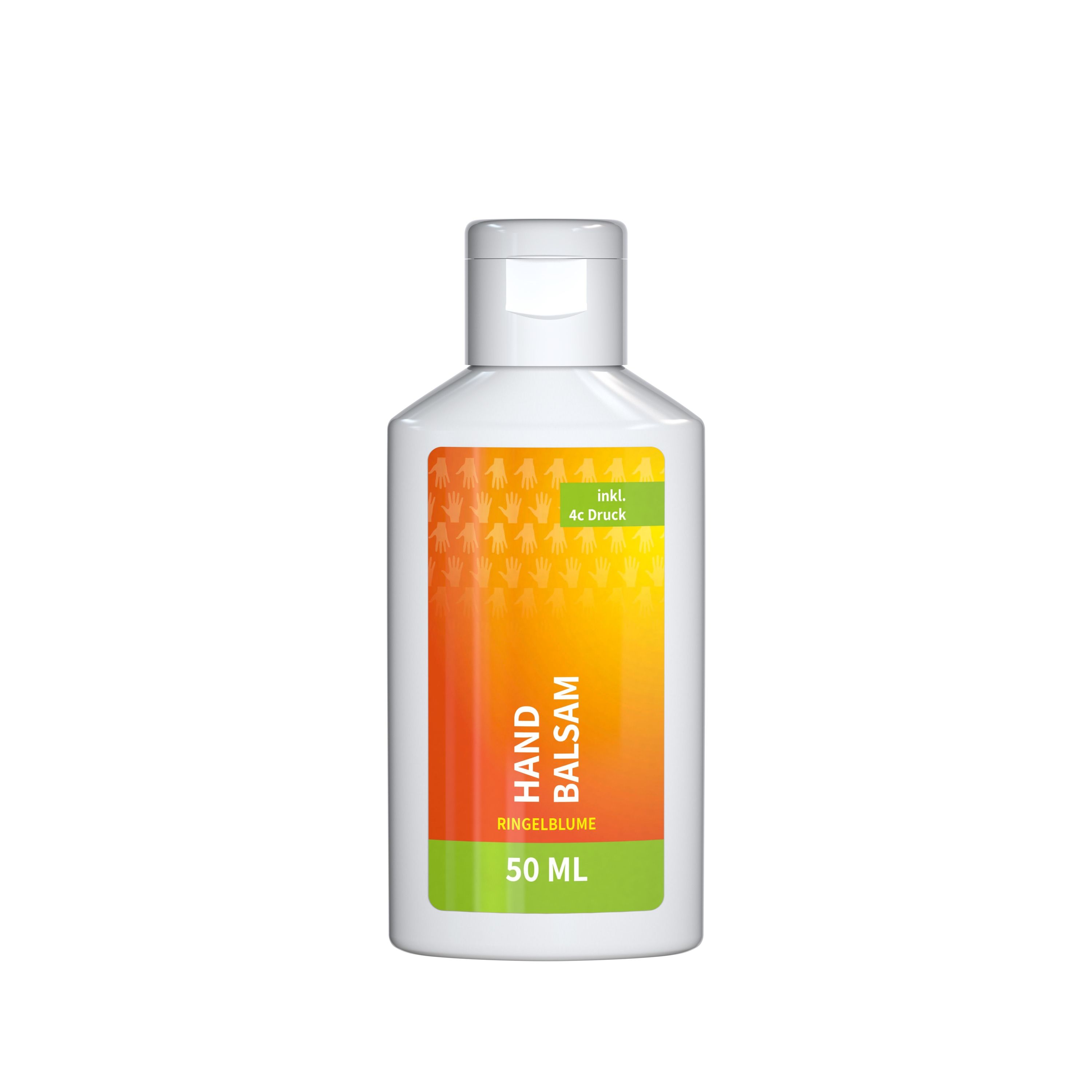 50 ml Flasche Handbalsam Ringelblume-Aloe Vera Body Label-527