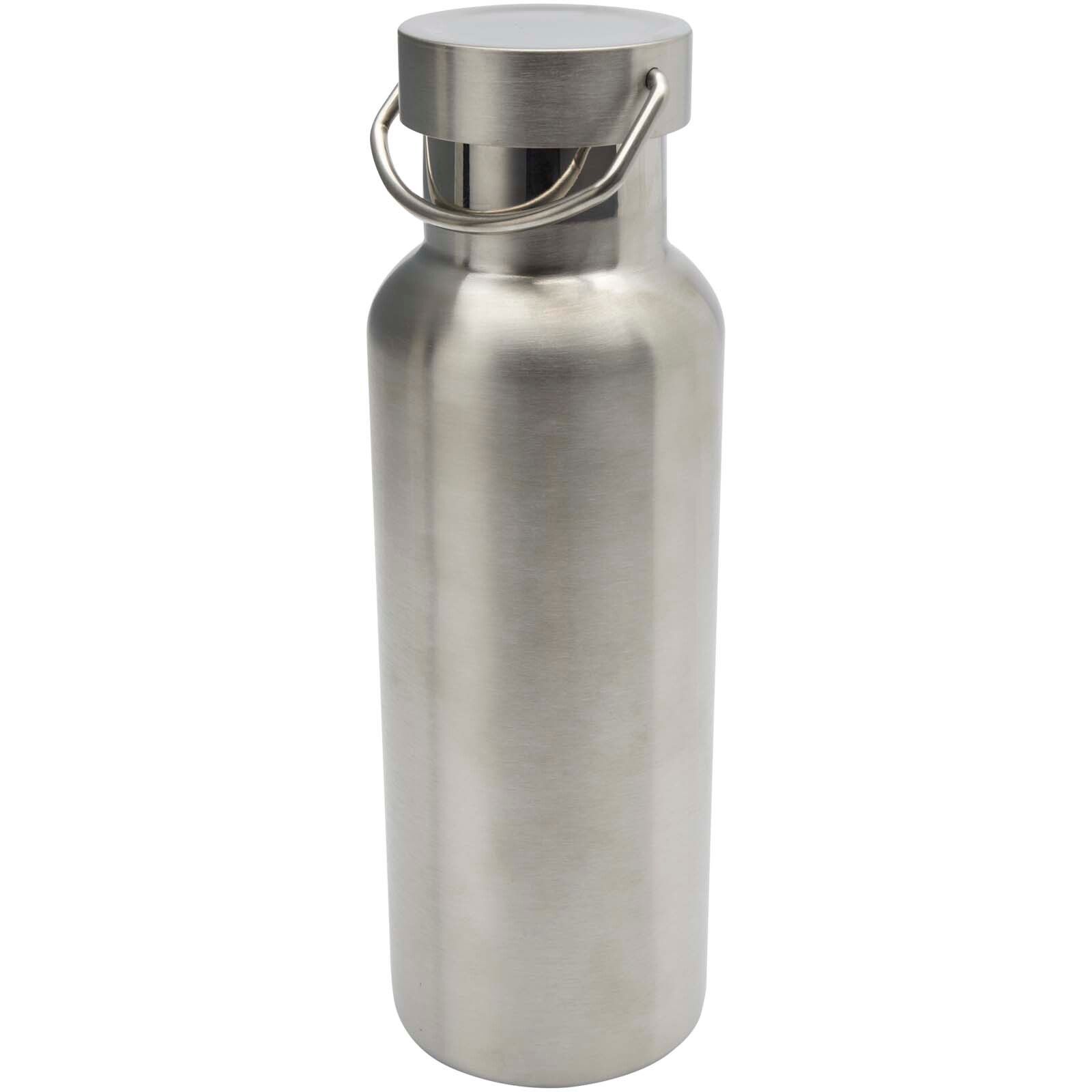 Thor 500 ml RCS-zertifizierte Trinkflasche aus Edelstahl - silber-162