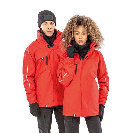 3-in-1 Transit Jacket With Printable Softshell Inner - red-251