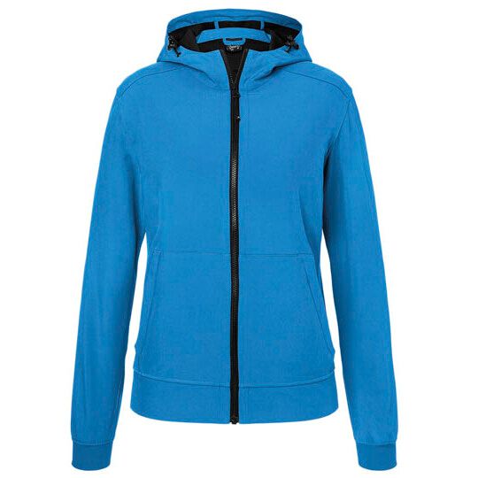 Ladies´ Hooded Softshell Jacket - olive - camouflage-117