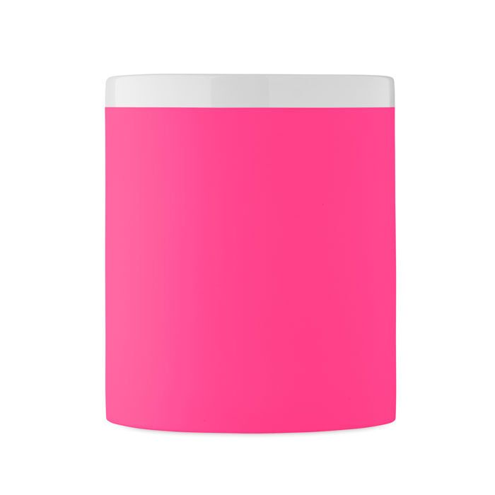 Keramikbecher 300 ml MUGIVA - neon fuchsia-122