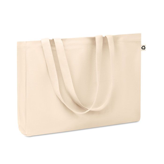 Recycelte Canvas-Tasche RESPECT - beige-687