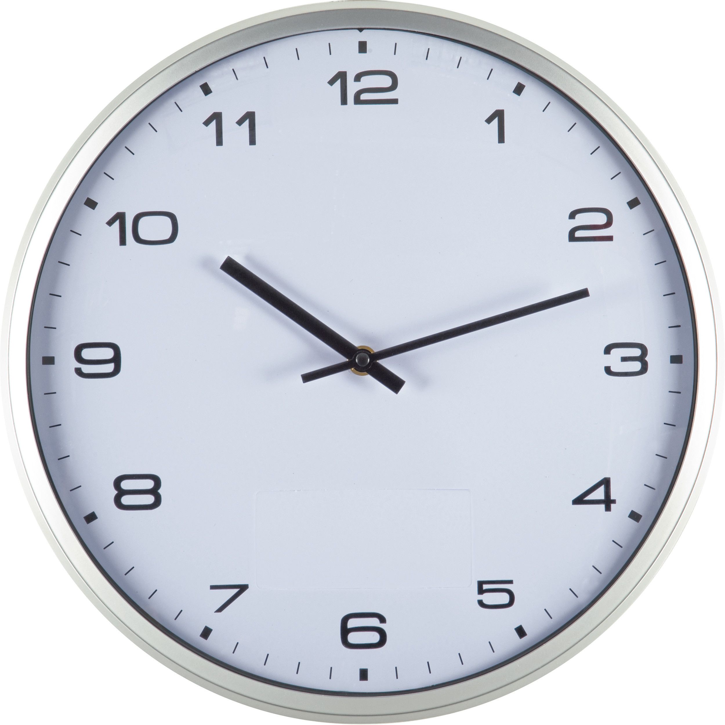 Wanduhr mit Click System - weiß-488