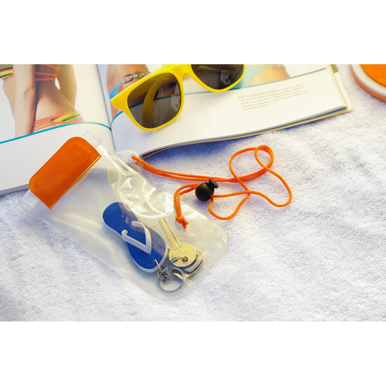 Wapro wasserbeständige Kapsel - orange - transparent-917