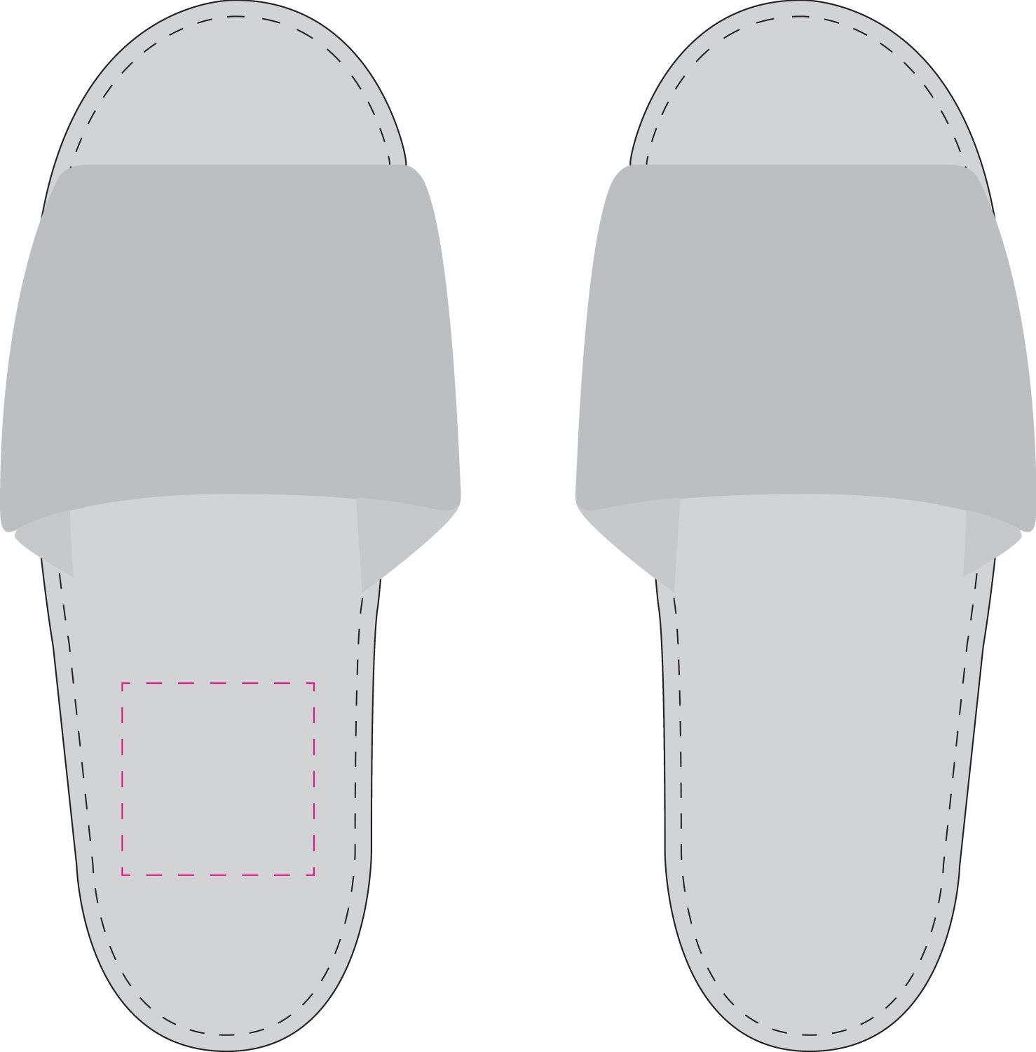 Veredelungsposition linker Schuh unten