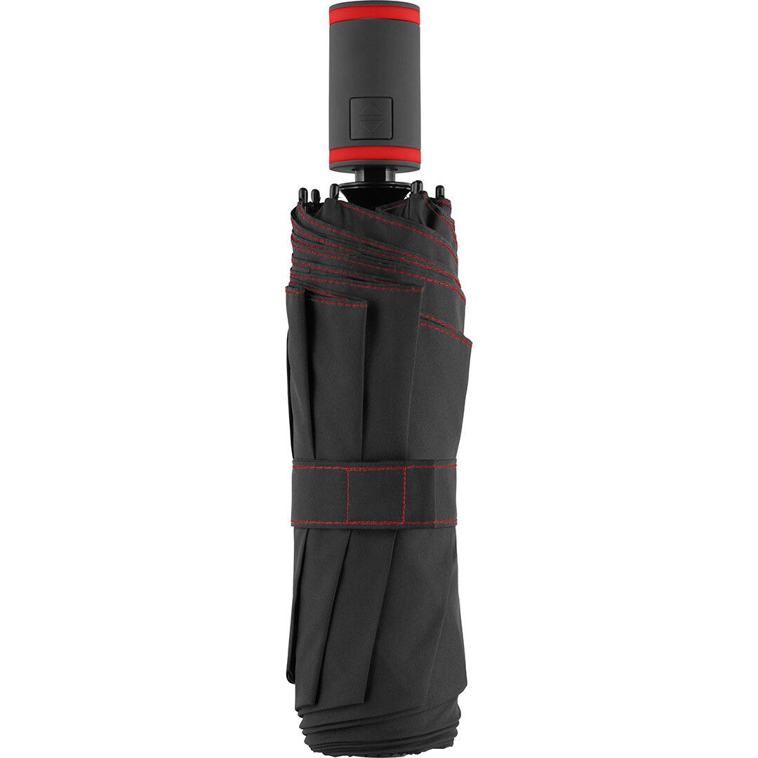Taschenschirm FARE® AOC Mini Style Ø97 cm - schwarz - rot-174