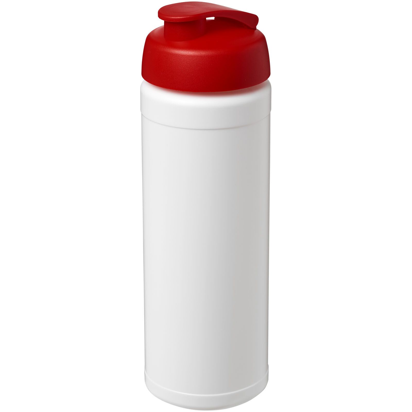 Baseline Plus 750 ml Flasche mit Klappdeckel - weiss -  rot-346