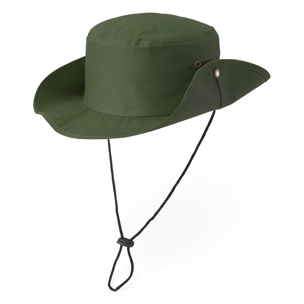 BLASS Safari-Hut aus 100% Polyester (160 g/m²) - dunkelgrün-802