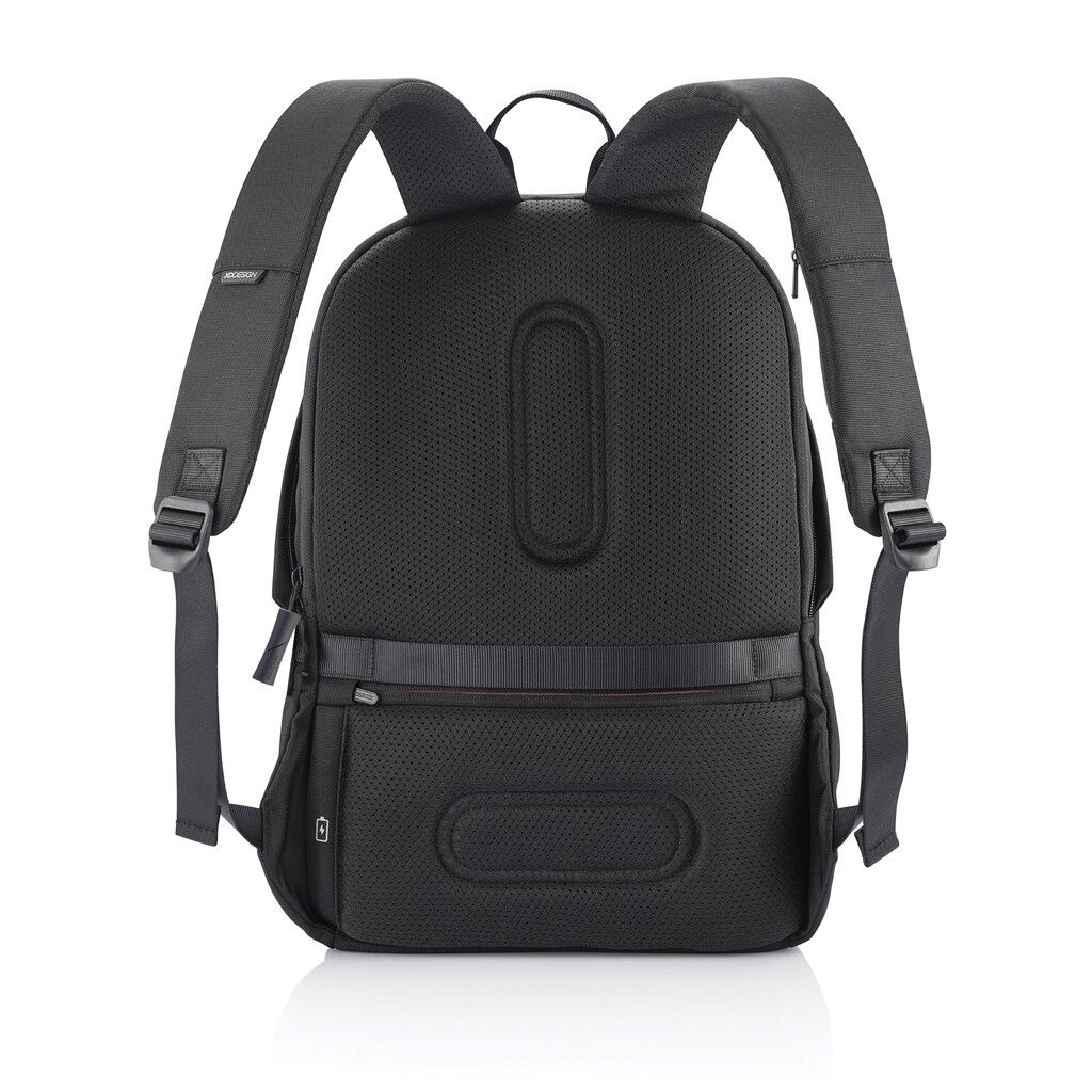 Bobby Soft, Anti-Diebstahl-Rucksack - schwarz-953