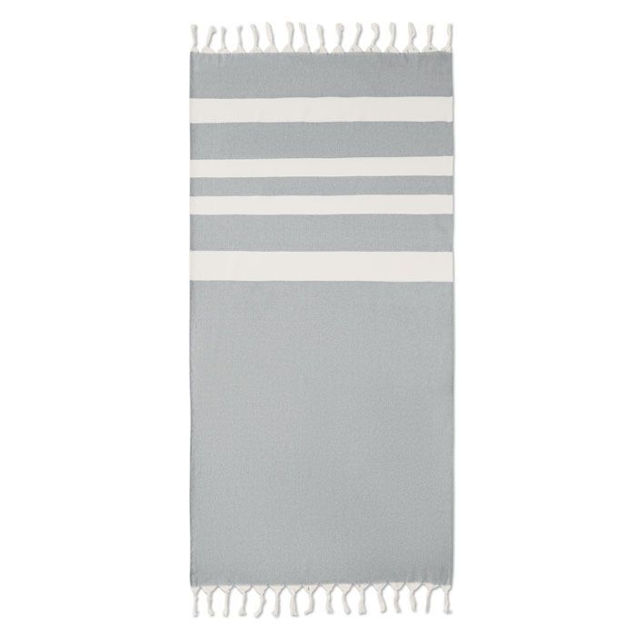 Strandtuch 140 g/m² AGOURA - steingrau-592