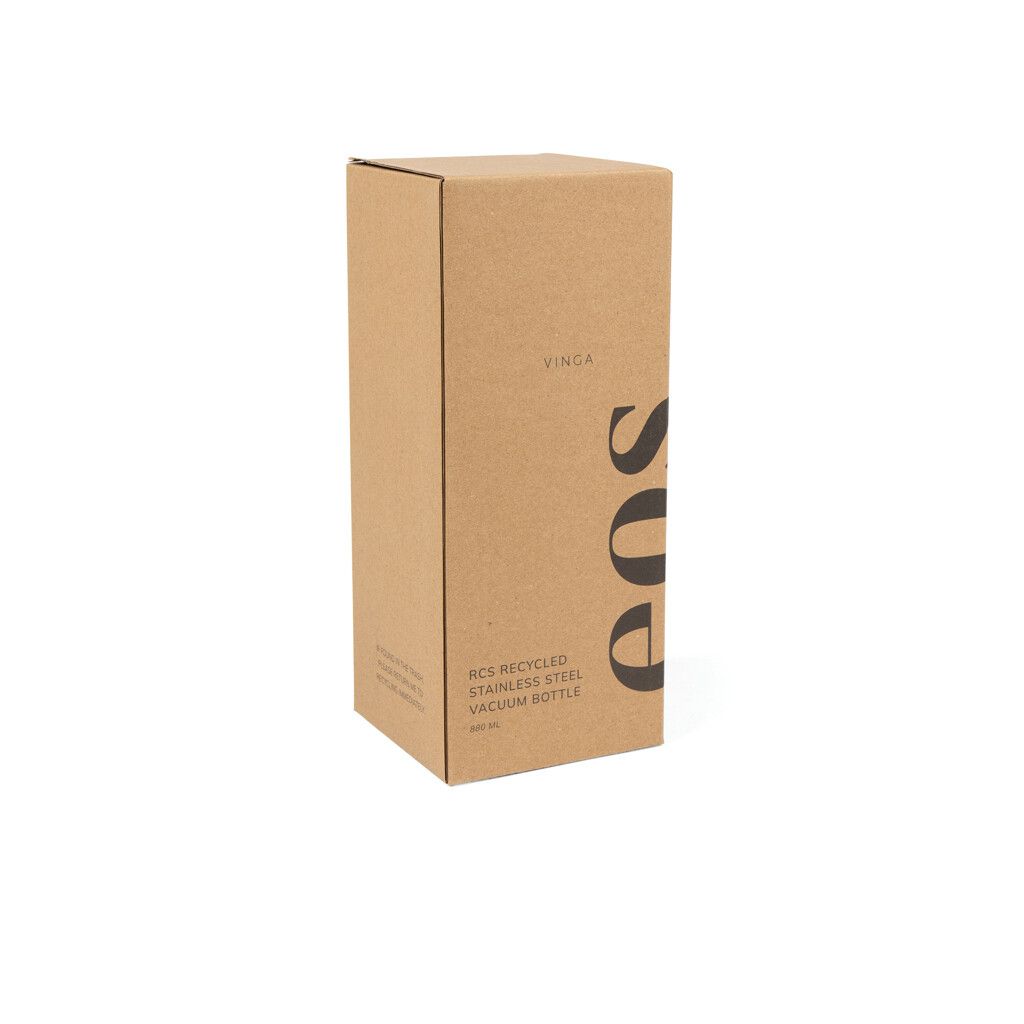VINGA Eos Trek 880ml Flasche aus RCS rec. Stainless-Steel - weiß-482