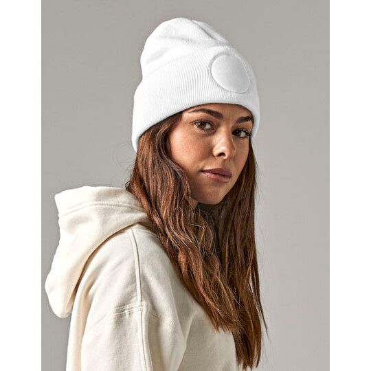 Circular Patch Beanie - french navy-902