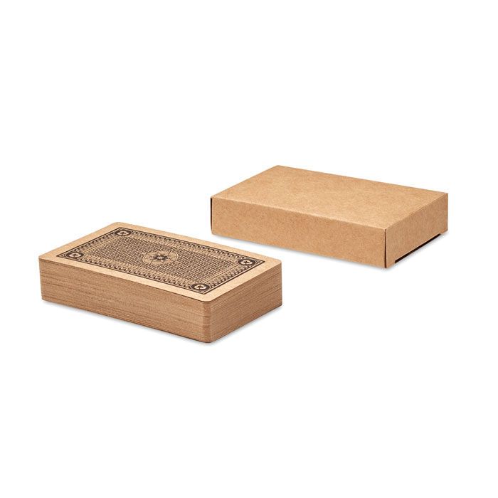 Recycelte Spielkarten ARUBA + - beige-552