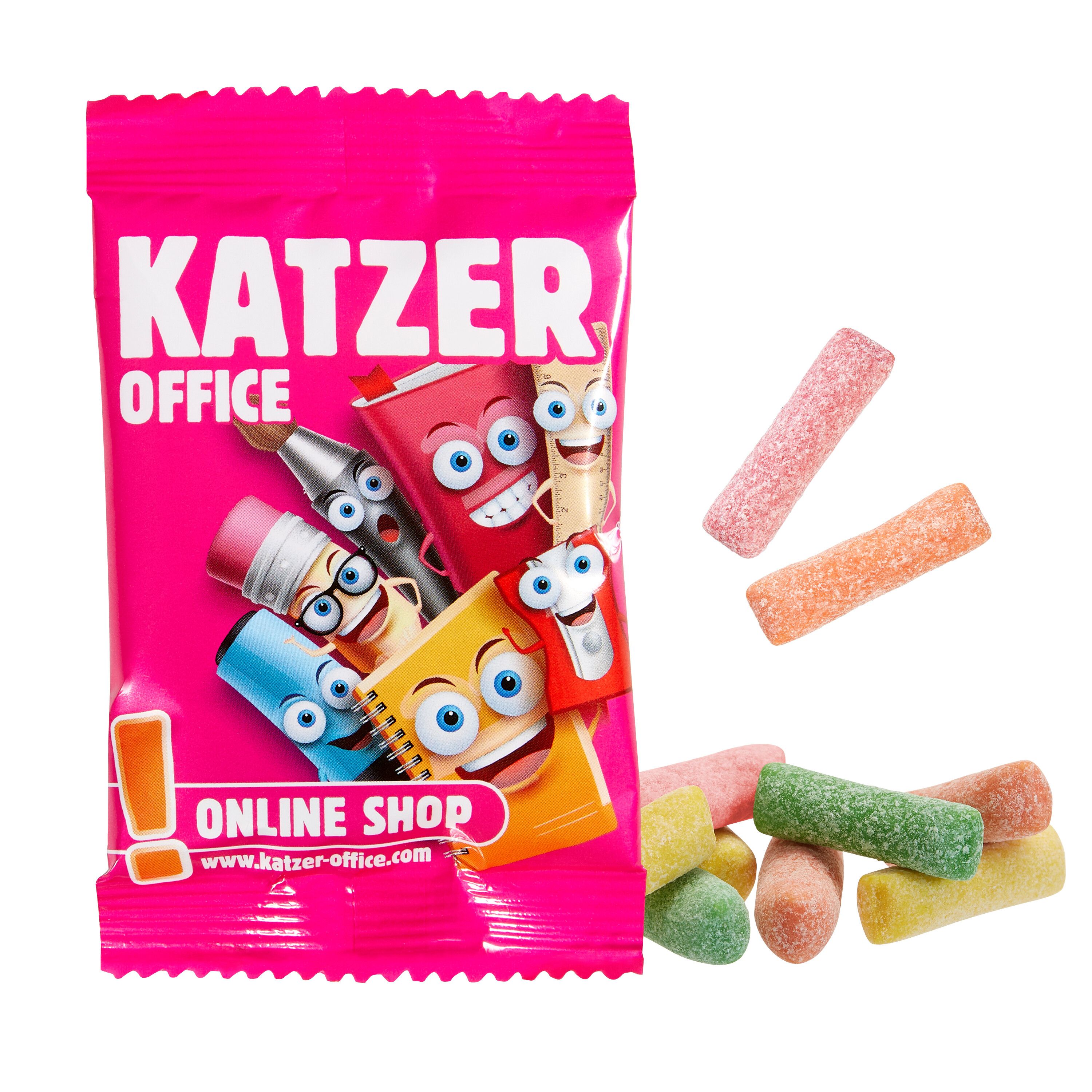 Mini HITSCHIES Kaubonbons Sauer MIX im konventionellen Tütchen-313