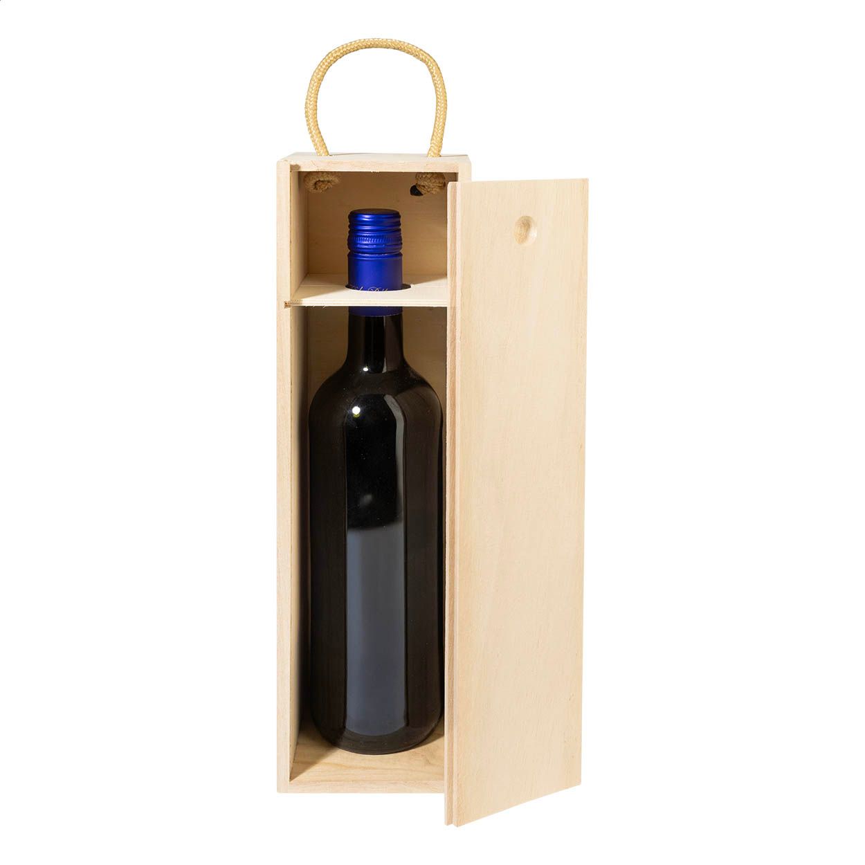 Saxony Wein-Geschenktasche - natur-551