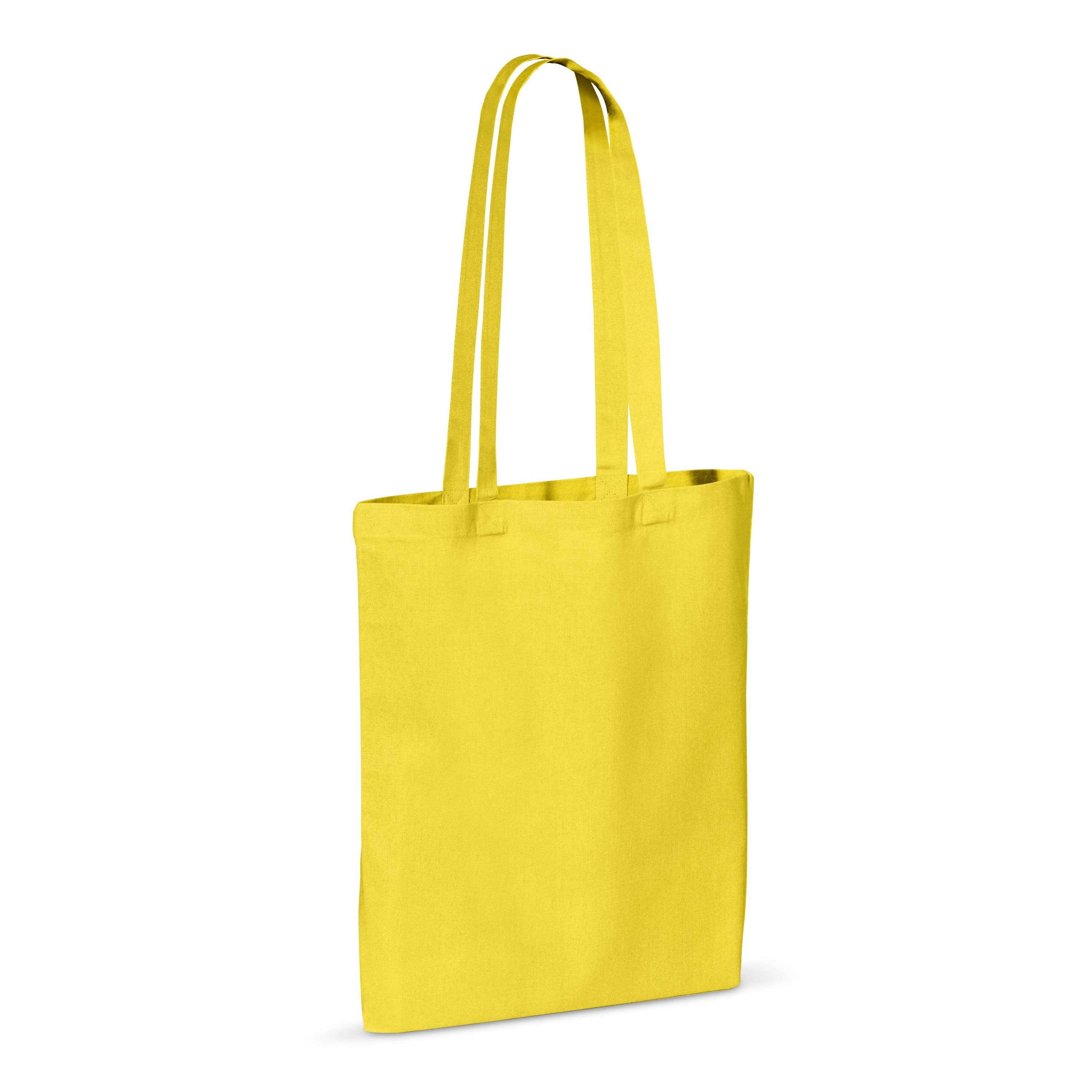 Umhängetasche Baumwolle OEKO-TEX® 140g/m² 38x42cm - gelb-155