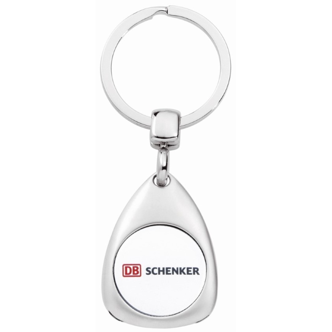 Metmaxx® EK-Chiphalter "KeyLogoStarEvo" - silber-541