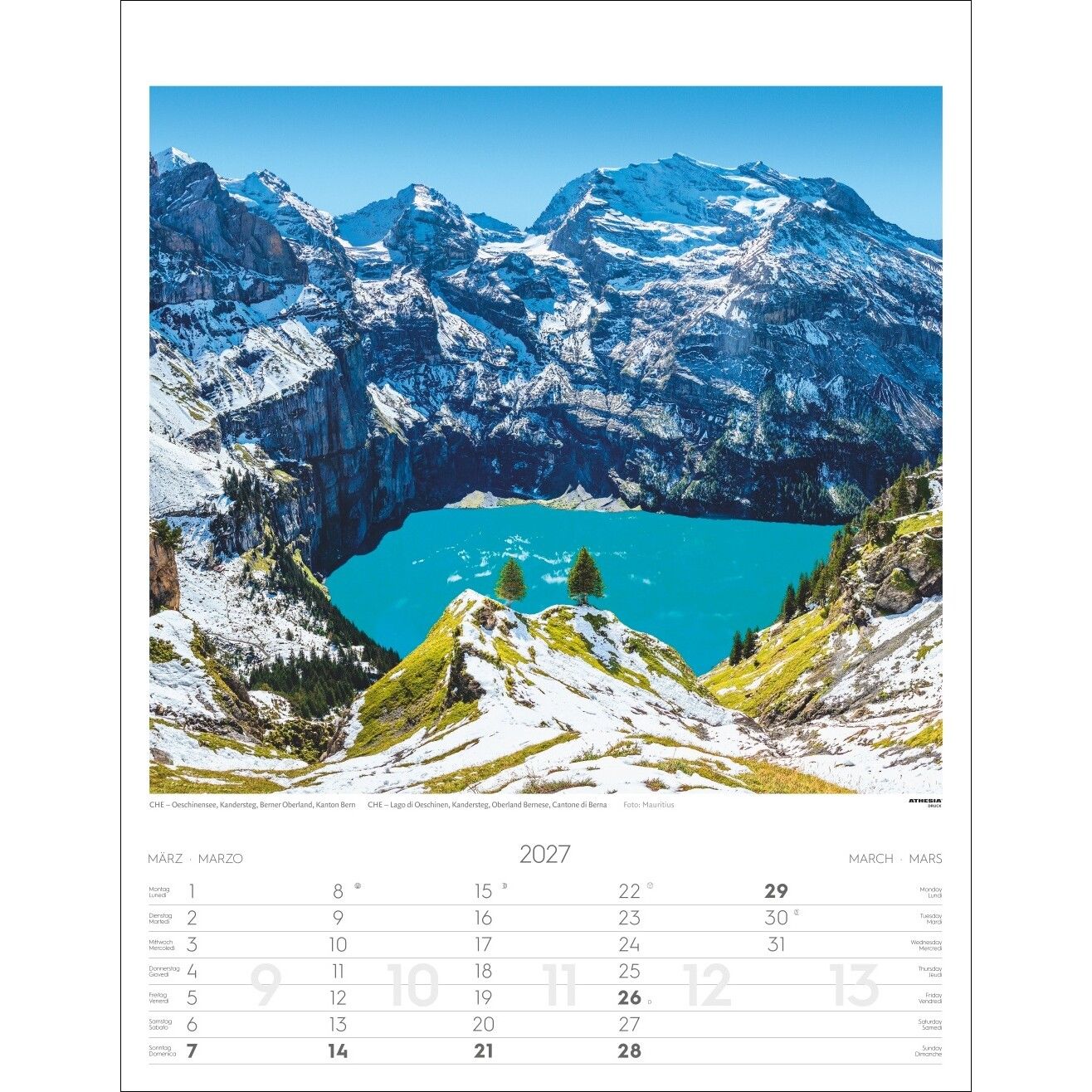 Alpen - Landschaft & Natur Kalender-558