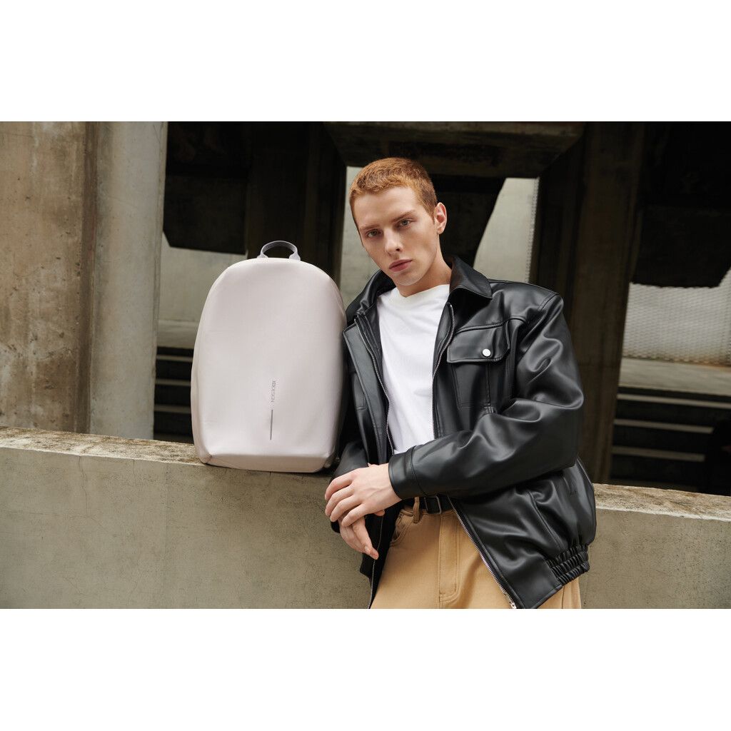 Bobby Soft, Anti-Diebstahl-Rucksack - beige-116