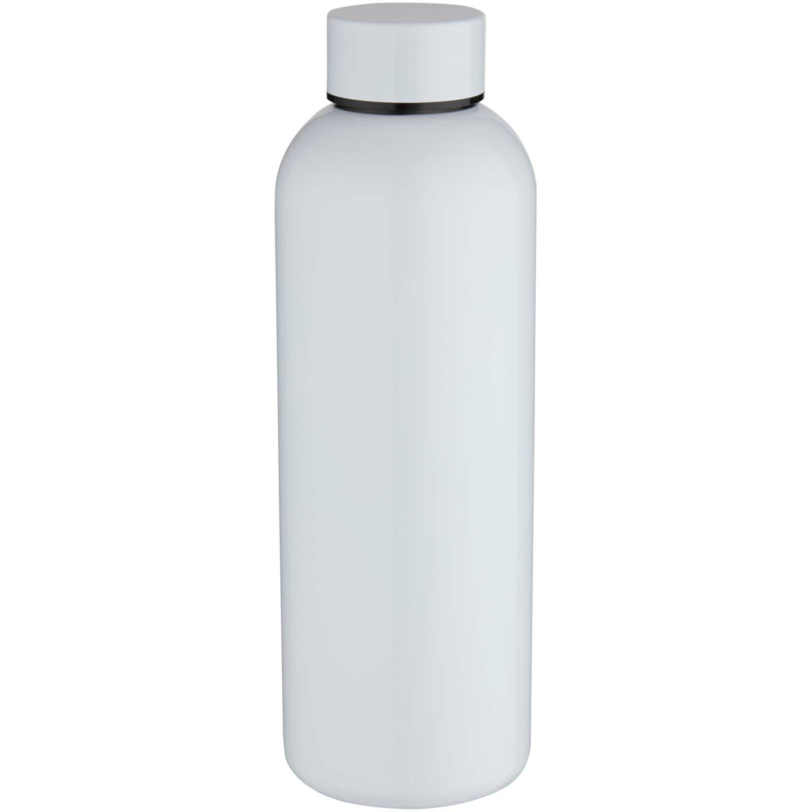 Spring 750 ml RCS-zertifizierte einwandige Sublimation Trinkflasche aus recyceltem Edelstahl - weiss-551