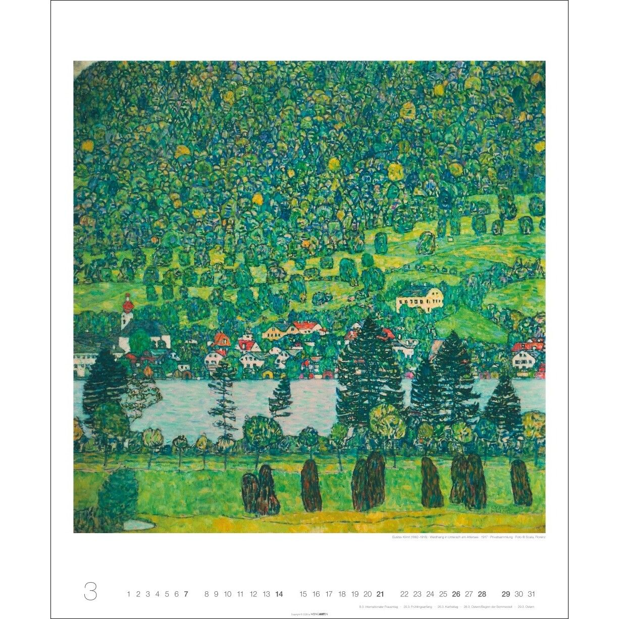 Gustav Klimt Edition - Kunst & Kultur Kalender-40