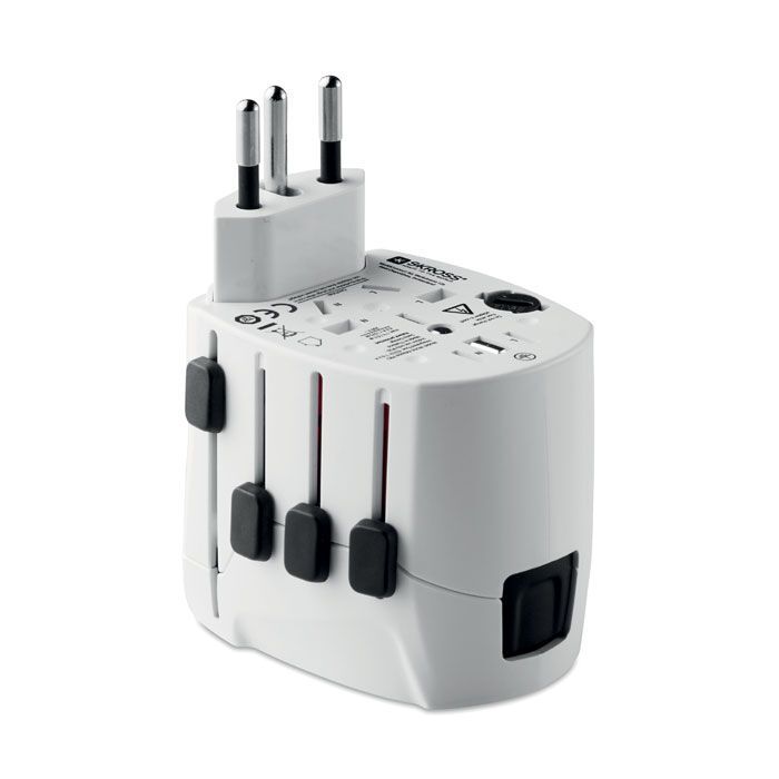 PRO World & USB. 3-pole PRO WORLD & USB - weiß-992