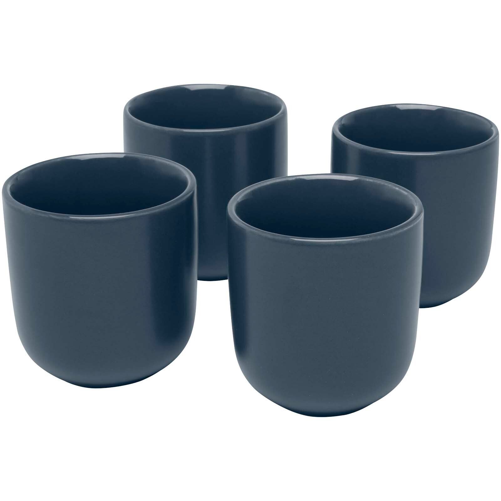 Male Espressotassen 4-teilig 90 ml  - hale blau-898