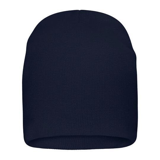 Bio Cotton Casual Beanie - navy-259
